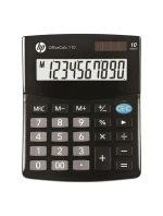 Kancelářská kalkulačka HP OC 110/INT BX, 10místný displej, 125x101x33mm, černá