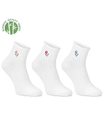 Dámské vysoké krémové bambusové ponožky Filippo SD-AN06