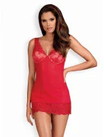 Svůdná košilka 853 - CHE red - Obsessive Svůdná košilka 853 - CHE red - Obsessive