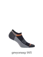 Pánské kotníkové ponožky Wola Sportive W91.1N3 Ag+ vzor