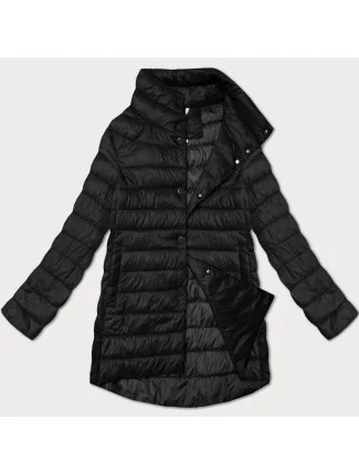 Černá dámská prošívaná bunda se stojáčkem Minority (P3-6908-1) Černá dámská prošívaná bunda se stojáčkem Minority (P3-6908-1)