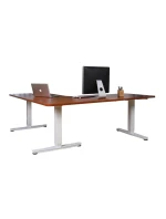 Vybavení rámu stolu trojitým elektromotorem ve tvaru L s nosností 150 kg Vybavení rámu stolu trojitým elektromotorem ve tvaru L s nosností 150 kg