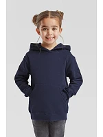 Fruit of the Loom Classic Kids Hooded Sweat Dětská mikina s kapucí 16.2043 vintage heather navy Fruit of the Loom Classic Kids Hooded Sweat Dětská mikina s kapucí 16.2043 vintage heather navy