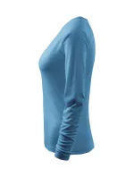 Elegance triko dámské azurově modrá