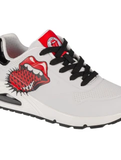 Skechers Uno-Rolling Stones Single 177965-WBK White 35.5