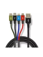 I-BOX USB KABEL 4V1 2XUSB-C, MICROUSB, LIGHTNING