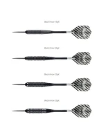 Šipky Harrows Black Arrow Steeltip HS-TNK-000013143 Šipky Harrows Black Arrow Steeltip HS-TNK-000013143