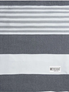 The One Towelling Hamam Bag Hamam taška 48.1057 grey/dark grey