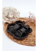 Dětské Sandálky Se Zapínáním Na suchý zip Černé Orretta