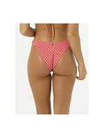 Červené plavky RIP CURL Shell Cove High Leg Cheeky Červené plavky RIP CURL Shell Cove High Leg Cheeky