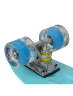 Plastový skateboard 22" Led Enero modrý 1007366 Plastový skateboard 22" Led Enero modrý 1007366