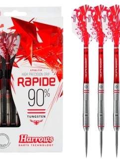 Šipky Harrows Rapide 90% Steeltip HS-TNK-000013301