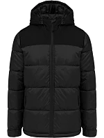 Kariban K 6163 Prošívaná bunda s kapucí 20.6163 black Kariban K 6163 Prošívaná bunda s kapucí 20.6163 black