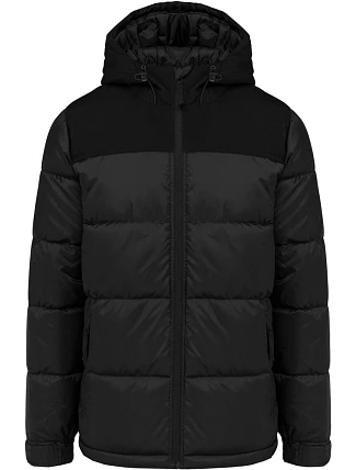 Kariban K 6163 Prošívaná bunda s kapucí 20.6163 black Kariban K 6163 Prošívaná bunda s kapucí 20.6163 black