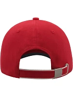 Atlantis Headwear Pilot Piping Sandwich 6 panelová broušená sandwich kšiltovka 33.0502 red/white