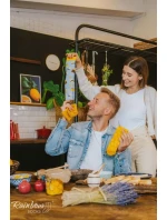 Duhové Ponožky Med Ve Sklenici 2 Párů