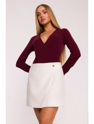 M854 Mini sukně - krémová