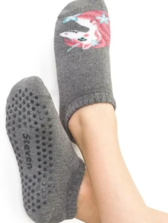 DĚTSKÉ FROTÉ S ABS 134 MELANGE GREY 26-28