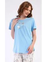 Dámské pyžamo kapri Alex Dámské pyžamo kapri Alex