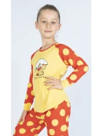 Dětské pyžamo dlouhé Kuře Dětské pyžamo dlouhé Kuře