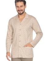 Pyžamo Regina 463 dlouhé/r M-XL L24 pánské rozepínací Pyžamo Regina 463 dlouhé/r M-XL L24 pánské rozepínací