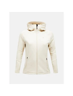 Mikina PEAK PERFORMANCE W Rider Essentials Zip Hood v pískové barvě