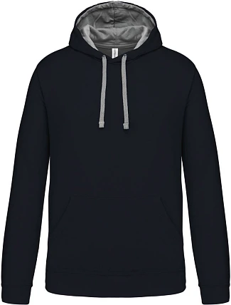 Kariban K 446 Kontrastní mikina s kapucí 20.K446 navy/fine grey Kariban K 446 Kontrastní mikina s kapucí 20.K446 navy/fine grey