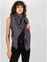 Šátek AT CH 23502 1.51 tmavě šedý