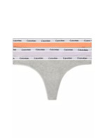 Dámské spodní prádlo THONG 3PK 000QD5209ENPA - Calvin Klein