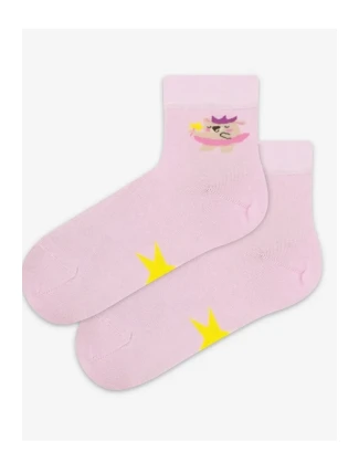 TENKÉ PONOŽKY BARVA 6-11 LET DÍVKY PERLEŤOVĚ RŮŽOVÁ 30-32 TENKÉ PONOŽKY BARVA 6-11 LET DÍVKY PERLEŤOVĚ RŮŽOVÁ 30-32