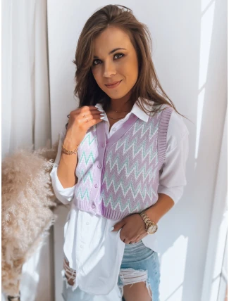 Dámská vesta LANI lila FashionStreet MY1971