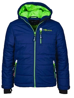 Dětská zateplená bunda Trollkids pro chlapce s kapucí, nepromokavá