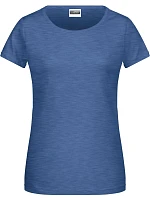 Daiber 8007 Dámské tričko z bio bavlny 02.8007 light denim melange Daiber 8007 Dámské tričko z bio bavlny 02.8007 light denim melange