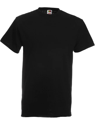 Fruit of the Loom Heavy Cotton T Tričko 16.1212 black