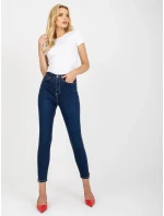 Kalhoty D85008E61969 tmavě modré