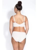 Dámská podprsenka kojící top Easy Bra MAMA basic bílá s květy  - Mitex