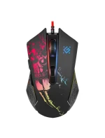 DEFENDER DRÁTOVÁ HERNÍ MYŠ SIN'SISTER GM-933 OPTIC 7200 DPI 6P 52933