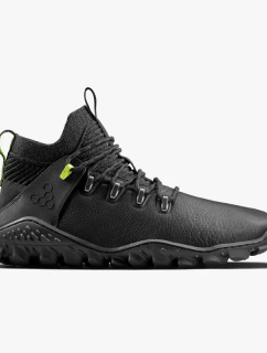 Vivobarefoot MAGNA FOREST ESC DÁMSKÉ minimalistické turistické boty OBSIDIAN/LIME (209082-02)