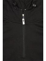 Daiber JN 839 Prac. mikina z bio bavlny, kapuce, "1/4" zip 02.0839 dark melange Daiber JN 839 Prac. mikina z bio bavlny, kapuce, "1/4" zip 02.0839 dark melange