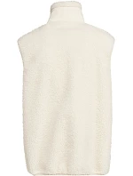 Build your Brand BY 407 Unisex fleeceová vesta "Bonded Sherpa" 56.0407 white sand