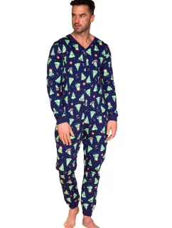 PÁNSKÝ OBLEK DR 196/284 VÁNOČNÍ STROMEČEK 2