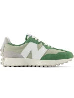 Dámské/pánské tenisky New Balance 327 sportovní boty semišově zelené (U327CE)