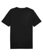 Pánské tričko Puma Ess 2 Color Small No. 1 Logo Tee black 684717 01 pánské