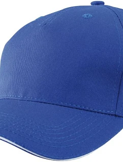 Daiber MB 6526 5 panelová sandwich kšiltovka 03.6526 royal/white