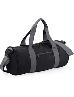 BagBase BG 140 Kulatá sportovní taška 52.0140 black/graphite grey