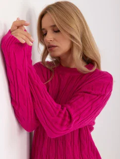 Svetr AT SW 2343.88 fuchsiový