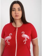 Tričko LK TS 506819.74P červená Tričko LK TS 506819.74P červená