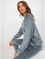 Souprava RV KMPL 8436.40 šedá modrá Souprava RV KMPL 8436.40 šedá modrá