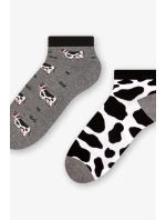 034 KRÁTKÉ DÁMSKÉ ASYMETRICKÉ PONOŽKY