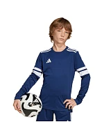 Adidas Squadra 25 dětské tričko s dlouhým rukávem tmavě modré JJ0049